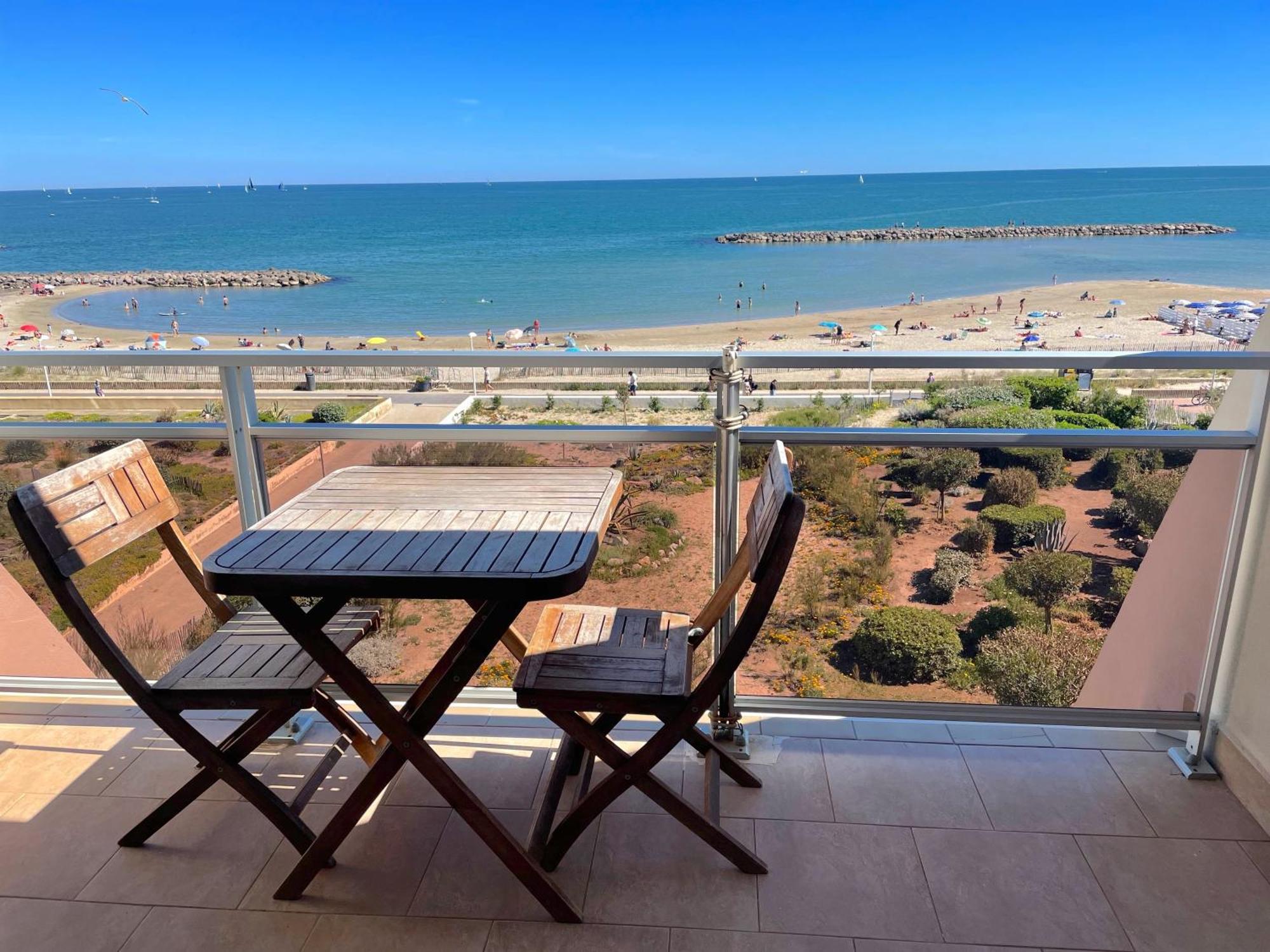 Front De Mer T2 Palavas Les Flots Direct Plage Εξωτερικό φωτογραφία